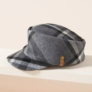 Frye Plaid Engineer Cap NEW